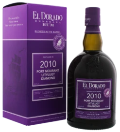 El Dorado El Dorado Rum Blended In The Barrel 2010/2019 Port Mourant Uitvlugt Diamond Limited Ed. 0,7L -GB-