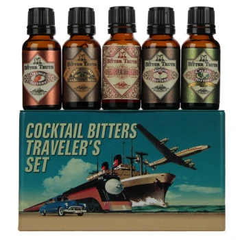 The Bitter Truth The Bitter Truth Cocktail Bitters Travelers Set Gift Tin 5x20ML 38,2% Alcohol 3 The Bitter Truth The Bitter Truth Cocktail Bitters Travelers Set Gift Tin 5x20ML 38,2% Alcohol